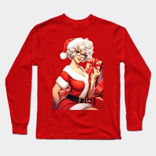 Mrs Claus Long Sleeve T-Shirt